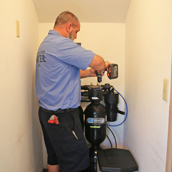 Kinetico Water Softener install in Indiantown FL