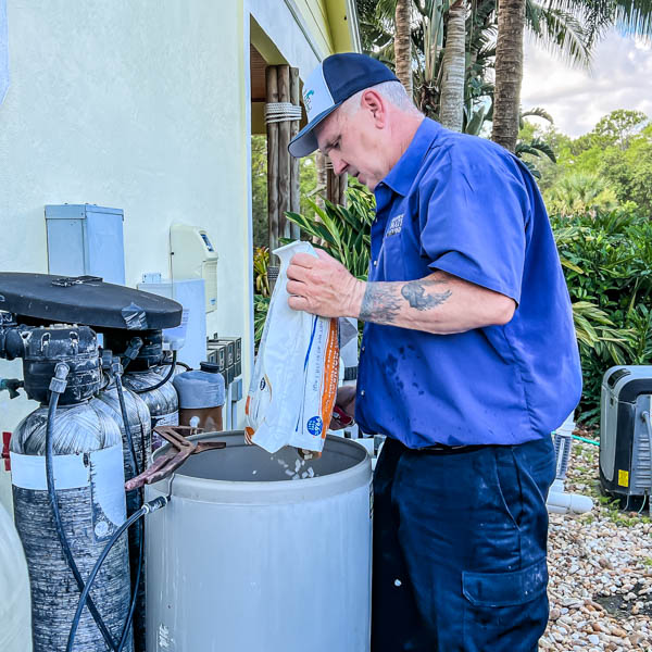 water softener system installation in Indiantown FL